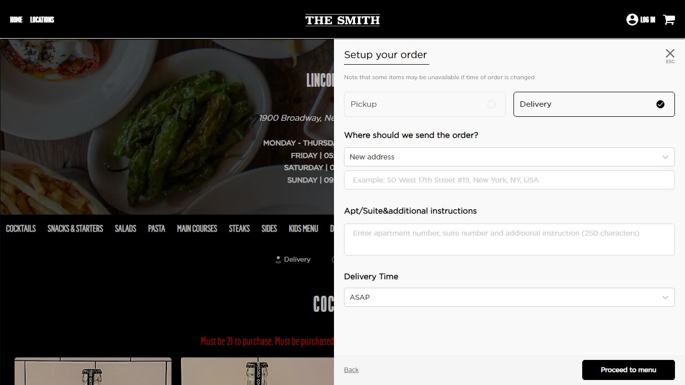 THE SMITH RESTAURANT